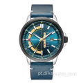 CURREN 8307 turquesa moderno relógio de quartzo para esporte casual masculino calendário cronógrafo relógio de pulso de luxo masculino 2021